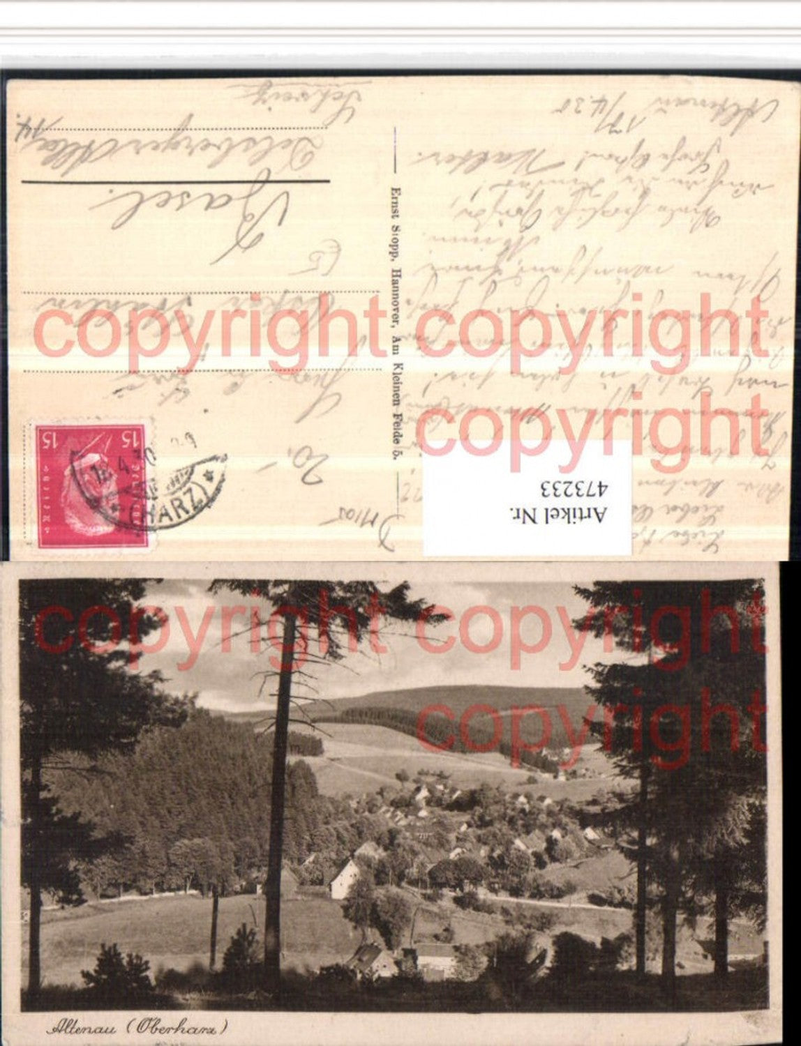 473233,Altenau im Oberharz Totale