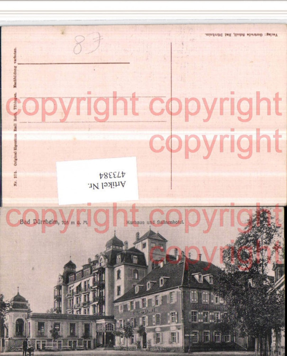 473384, Bad Dürrheim Kurhaus and Salinenhotel