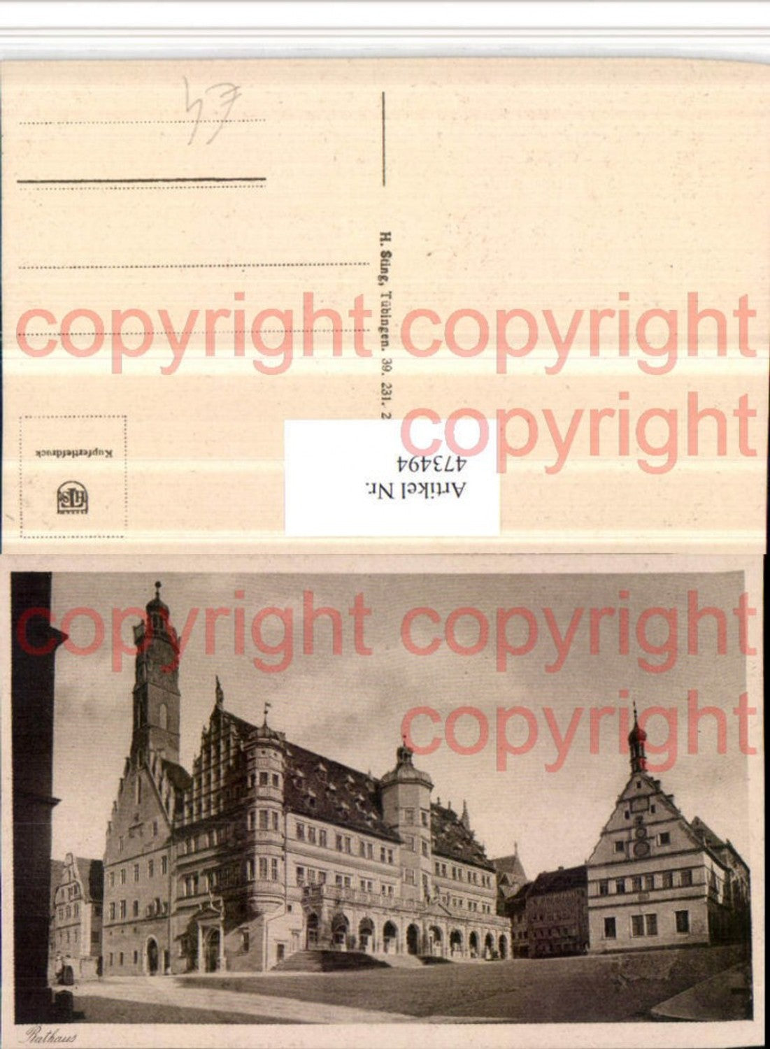 473494,Tübingen Rathaus Gebäude