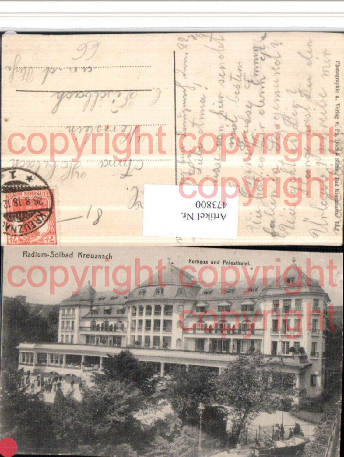 473800,Bad Kreuznach Kurhaus u. Palasthotel