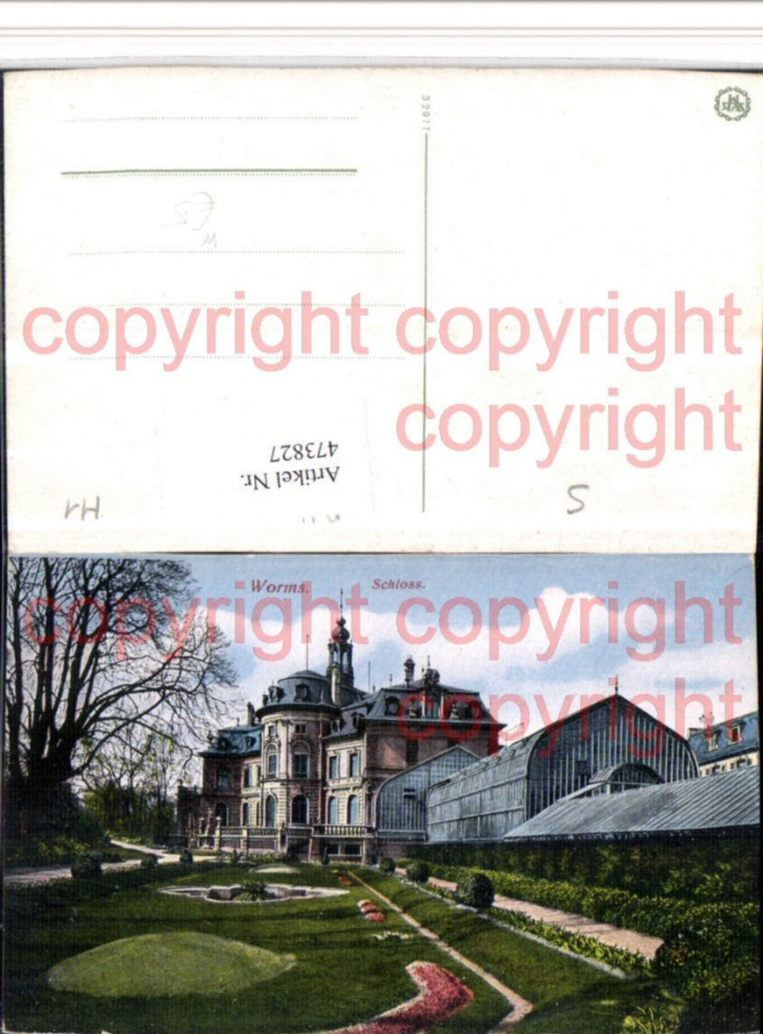 473827,Worms am Rhein Schloss