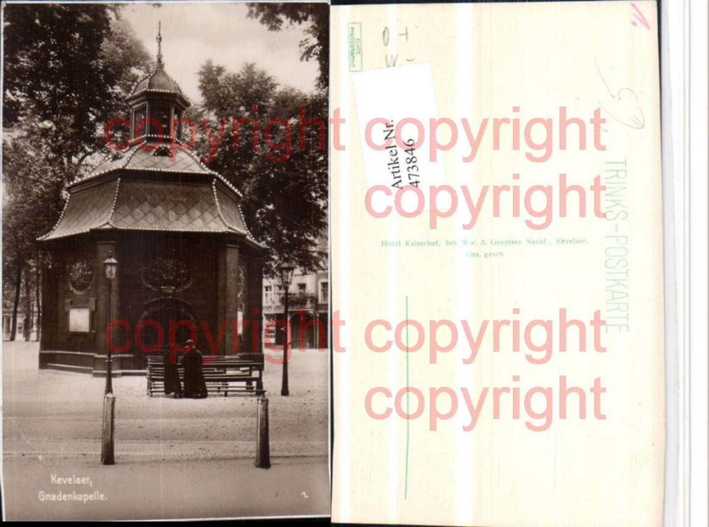 473846,Kevelaer Gnadenkapelle Kapelle pub Trinks & Co