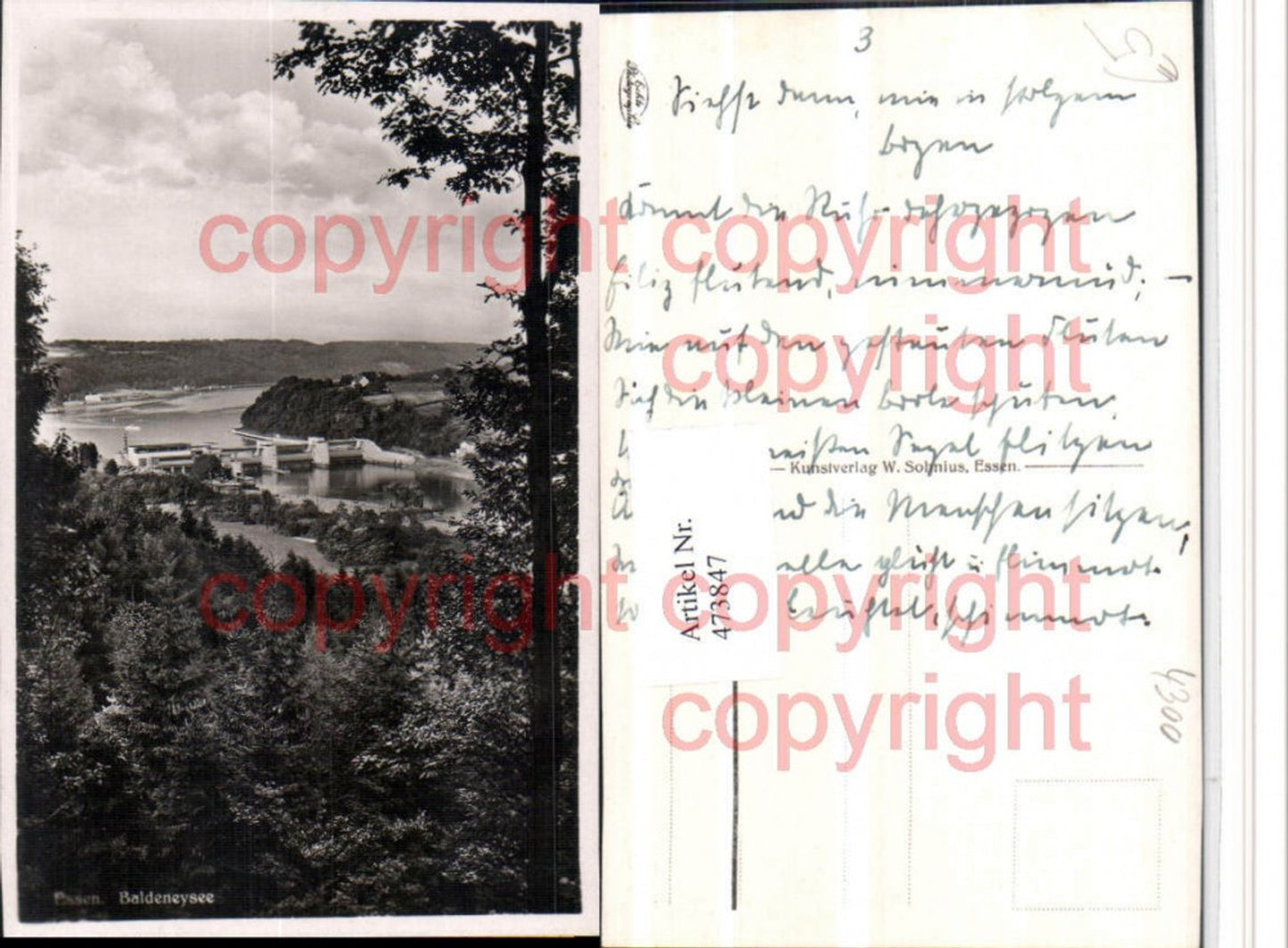 473847,Essen Baldeneysee Stausee Kraftwerk