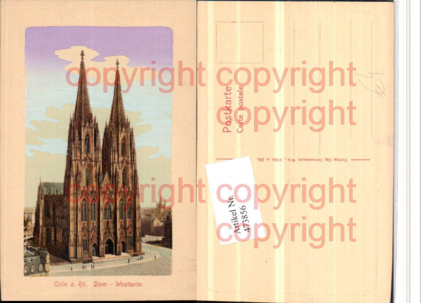 473856,Cöln Köln am Rhein Dom Kirche