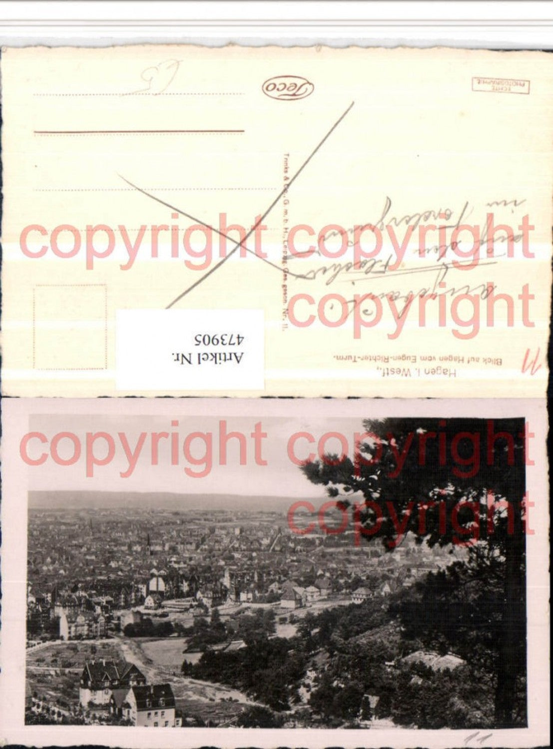 473905,Hagen Totale vom Eugen-Richter-Turm