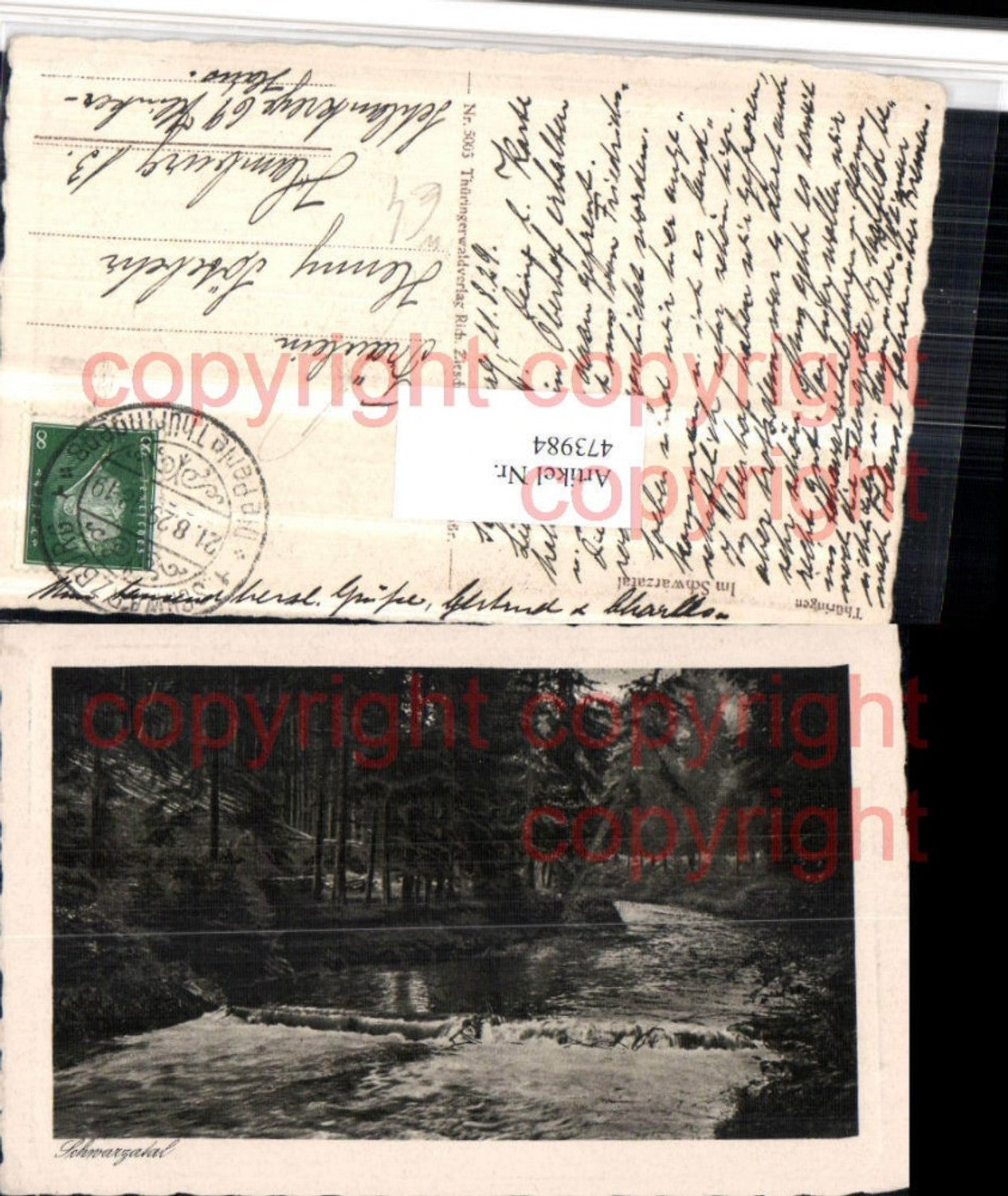 473984, Schwarzatal near Schwarzburg, stream, river, forest