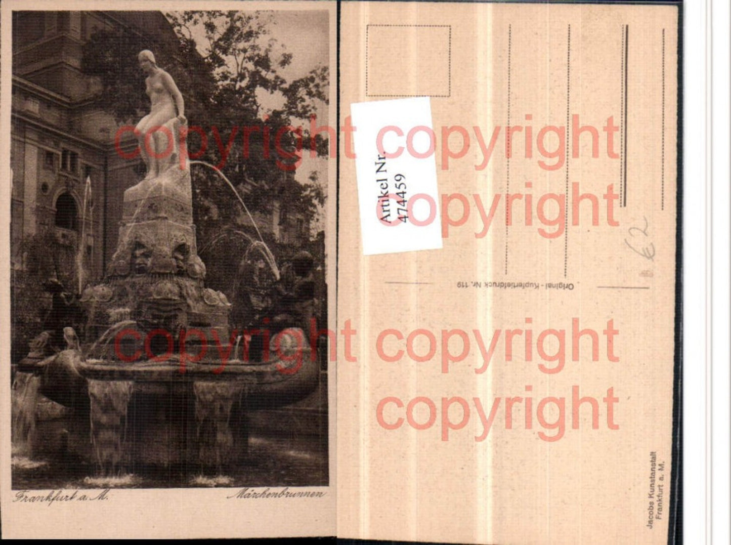 474459,Frankfurt am Main Märchenbrunnen Brunnen