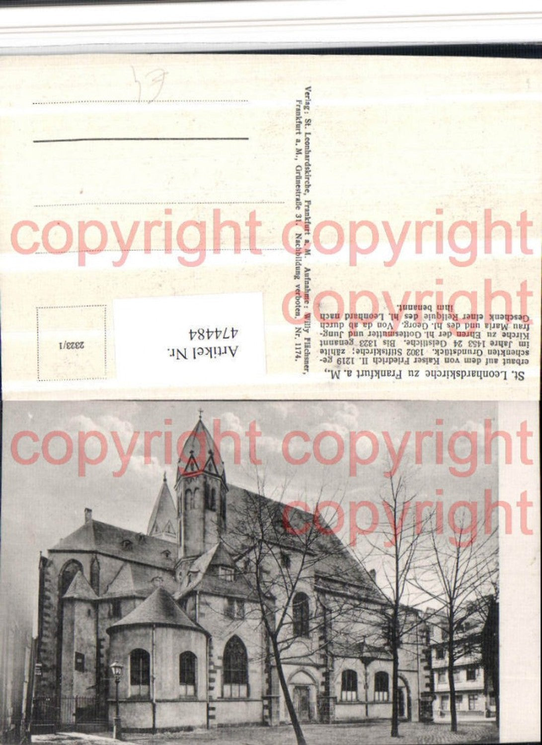 474484,Frankfurt am Main St. Leonhardskirche Kirche