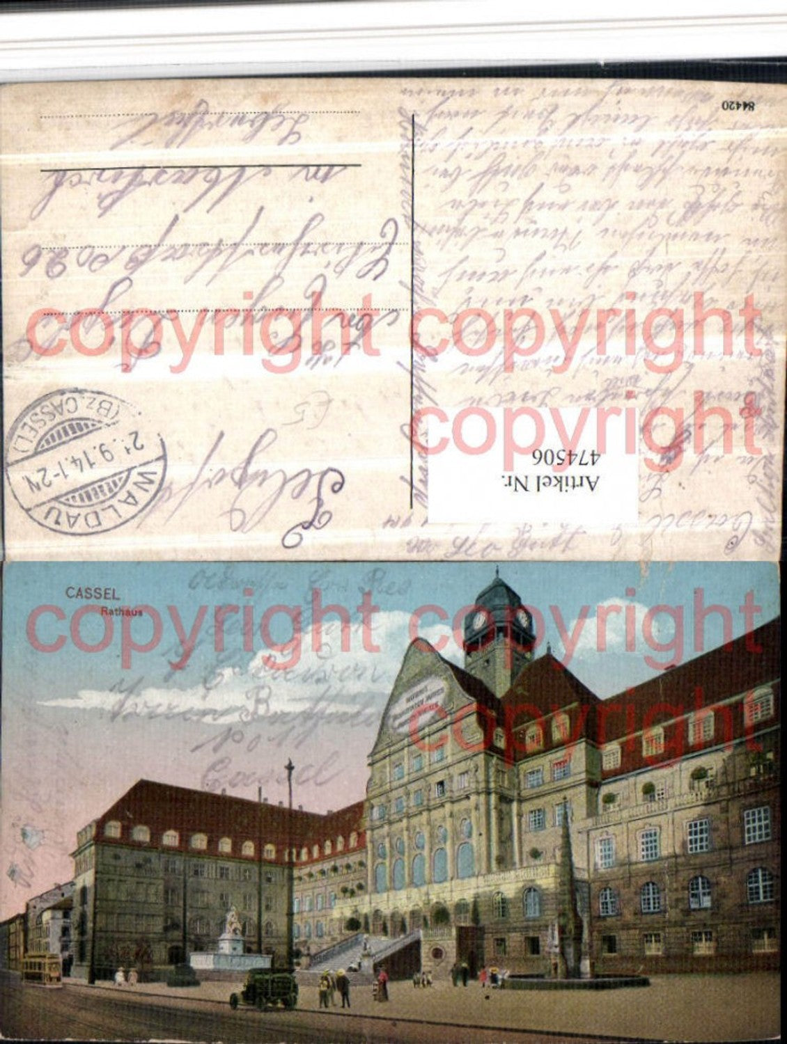 474506,Cassel Kassel Rathaus Gebäude