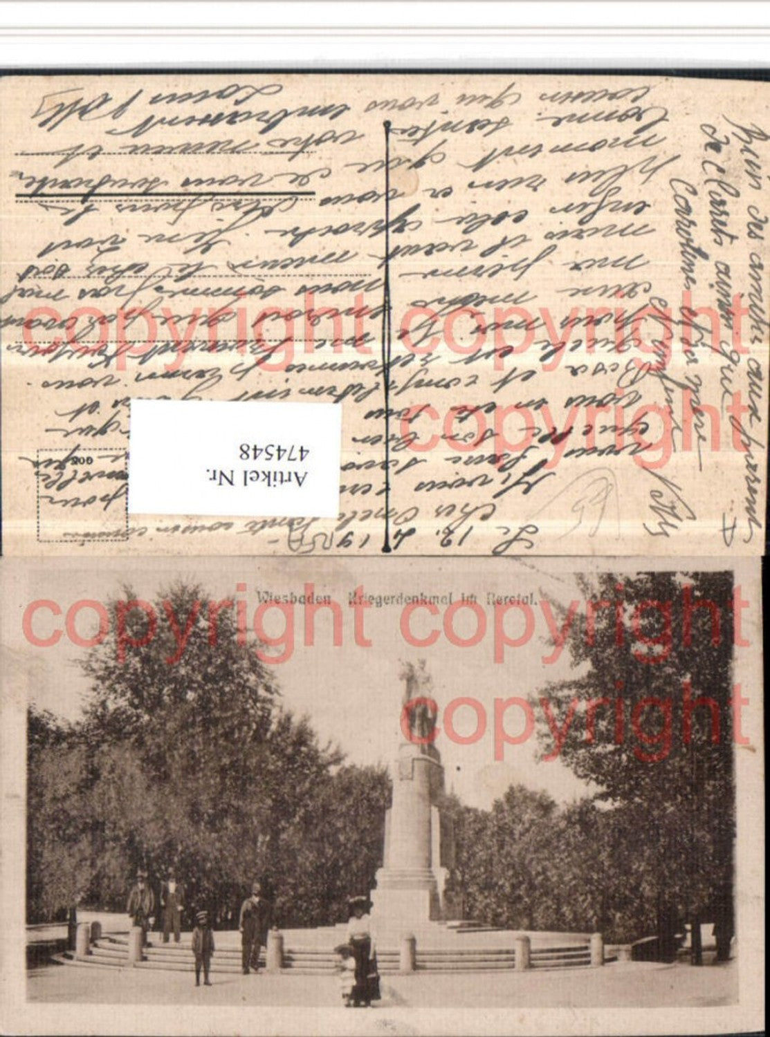 474548,Wiesbaden Kriegerdenkmal im Nerotal