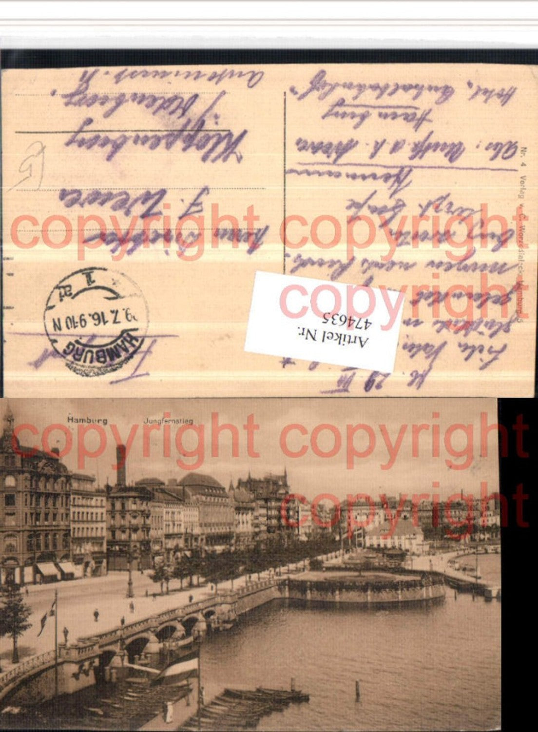 474635,Hamburg Jungfernstieg Teilansicht