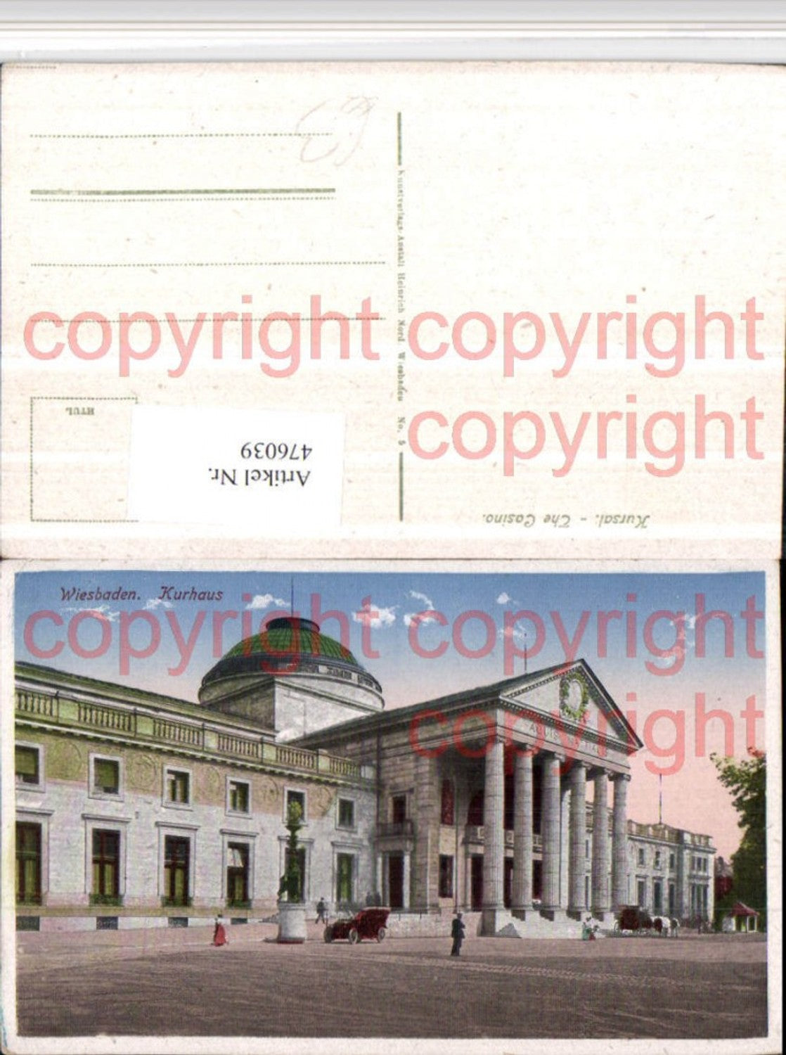 476039,Wiesbaden Kurhaus Gebäude