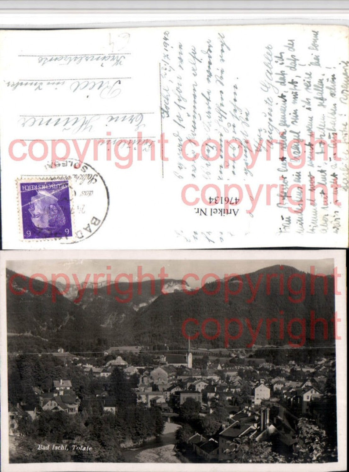 476134,Bad Ischl Totale Bergkulisse