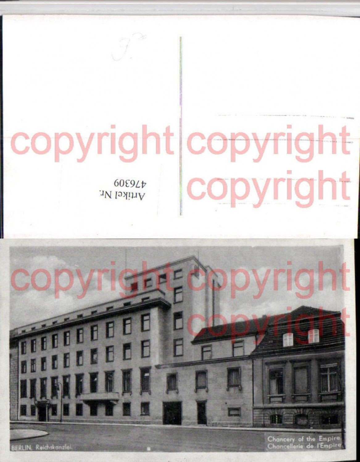 476309,Berlin Reichskanzlei Gebäude