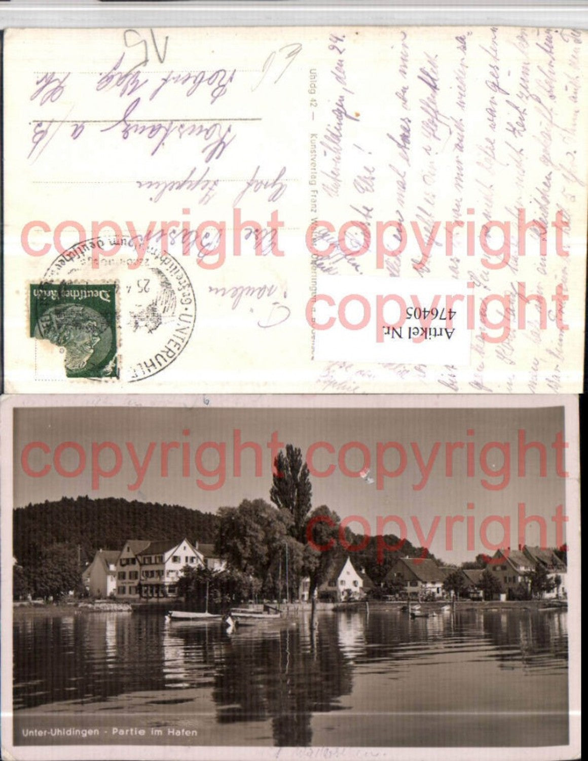 476405,Unter-Uhldingen Partie im Hafen
