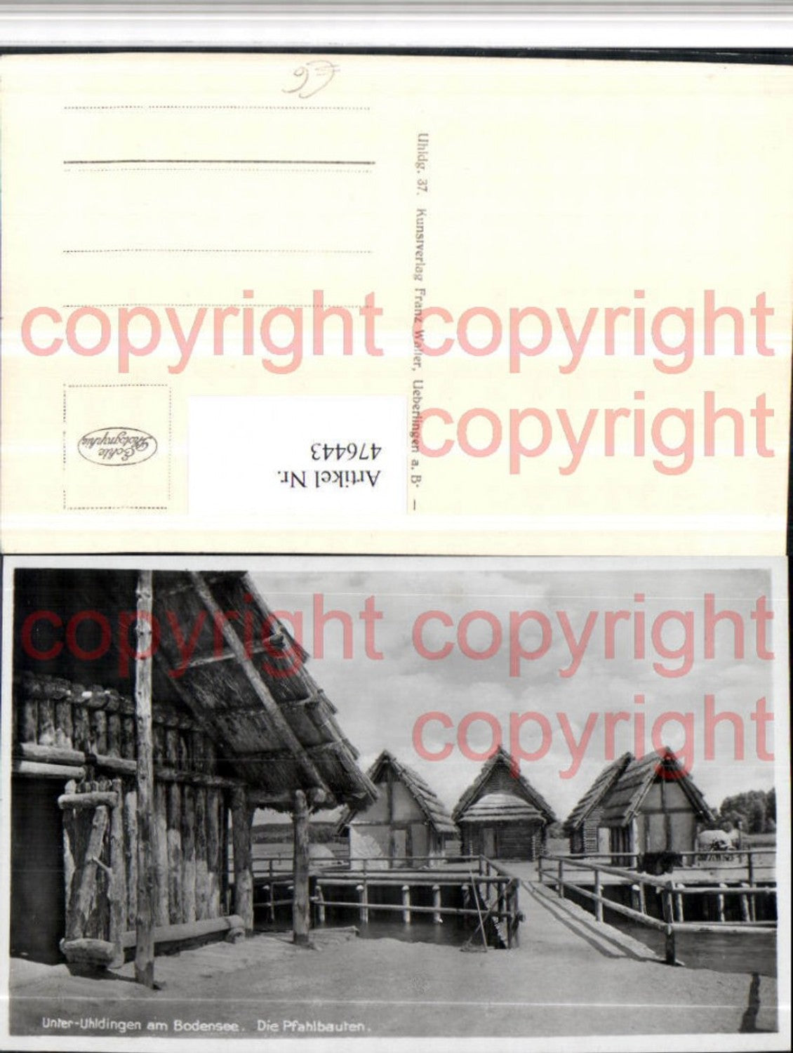 476443,Unter-Uhldingen am Bodensee Pfahlbauten