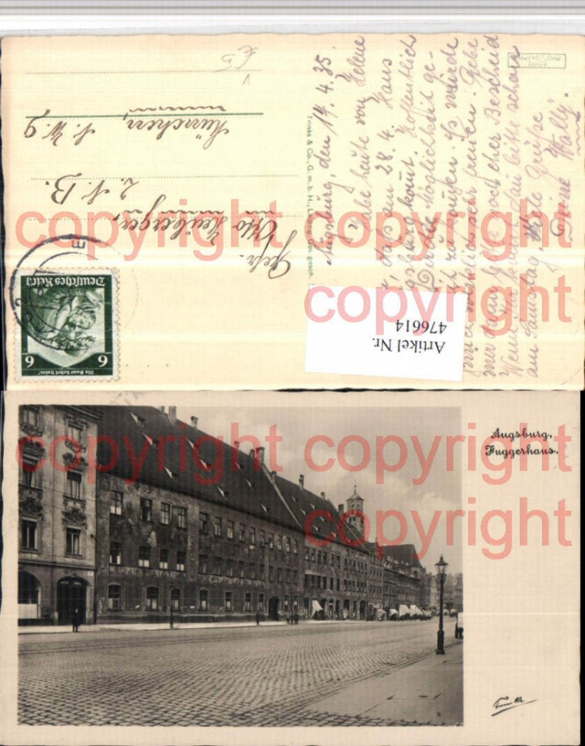 476614,Augsburg Fuggerhaus Straßenansicht pub Trinks & Co