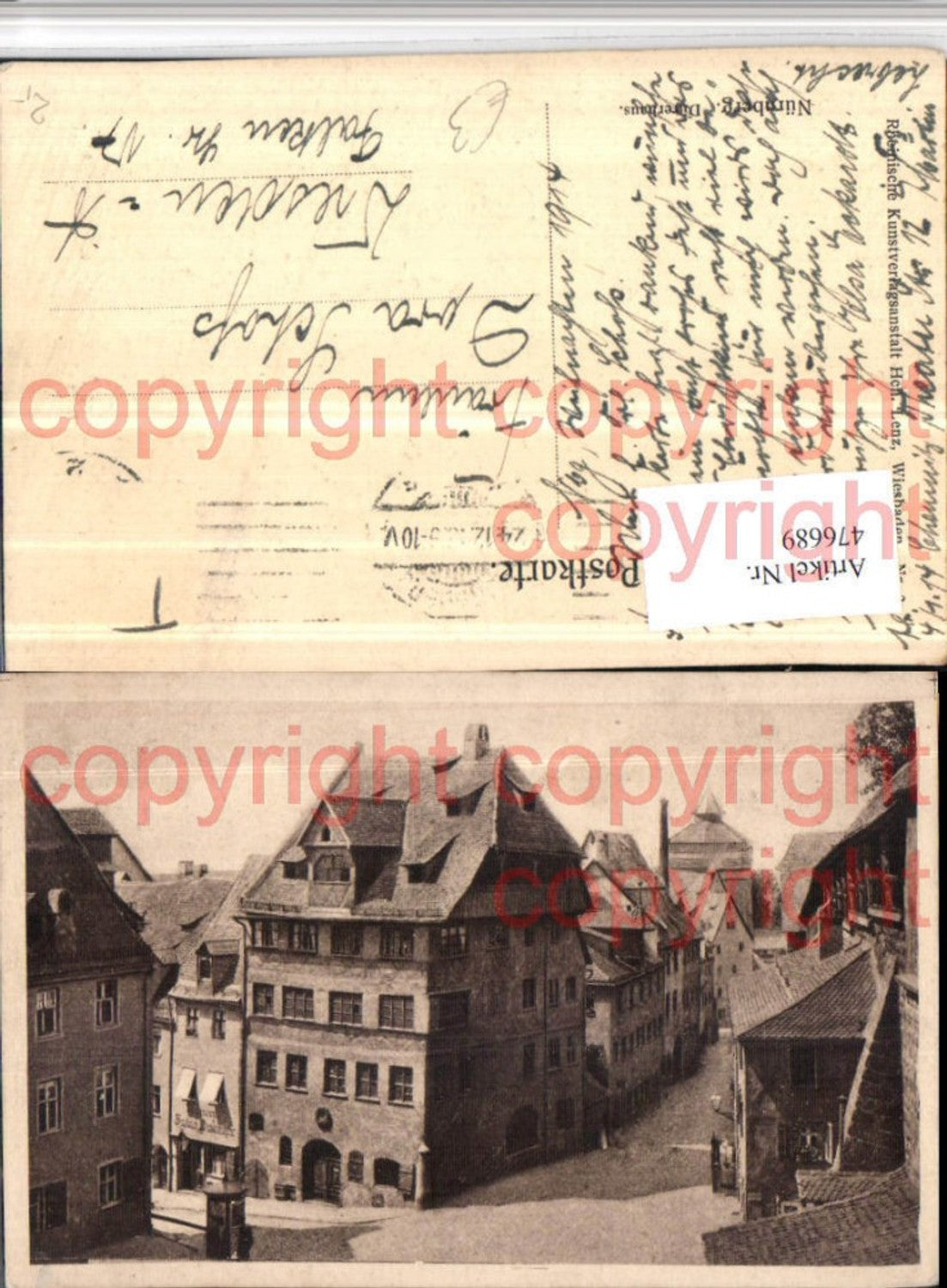 476689,Nürnberg Dürerhaus Haus Gebäude