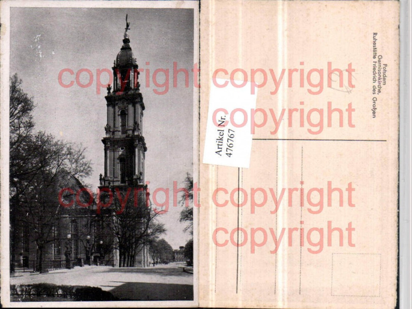 476767, Potsdam Garrison Church