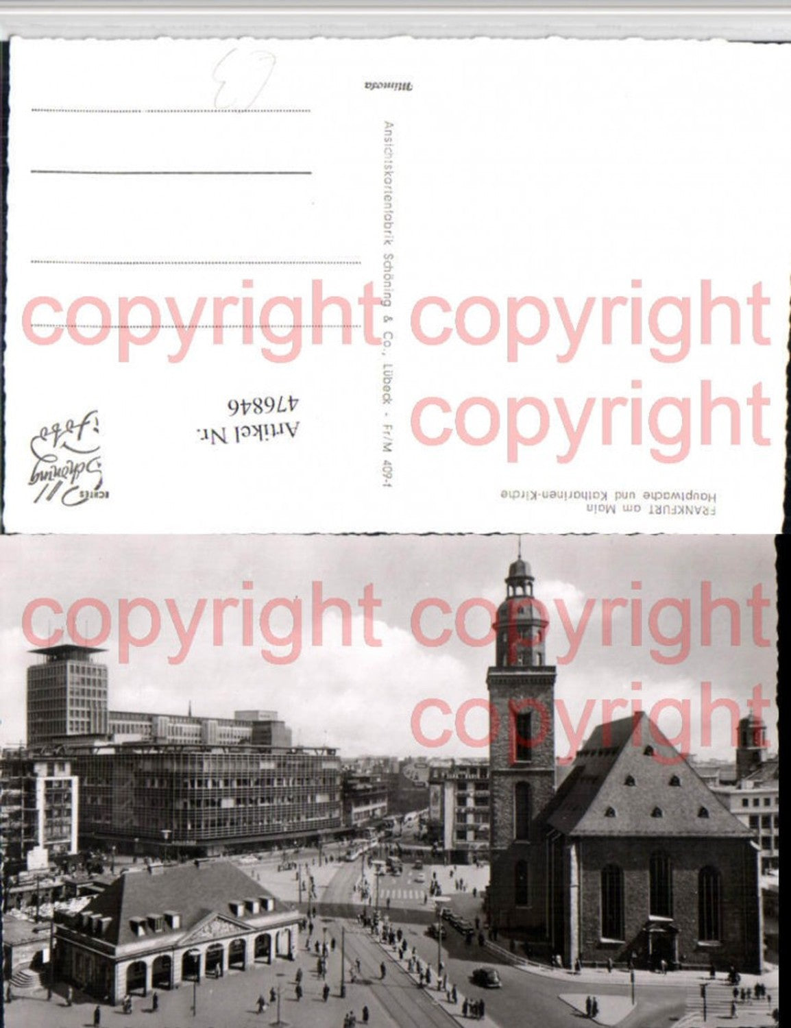 476846,Frankfurt am Main Hauptwache u. Katharinen-Kirche