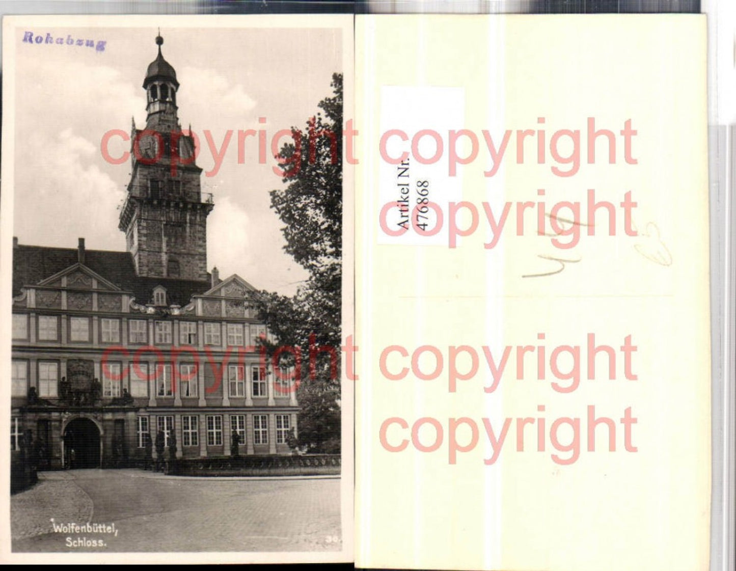 476868,Wolfenbüttel Schloss Turm
