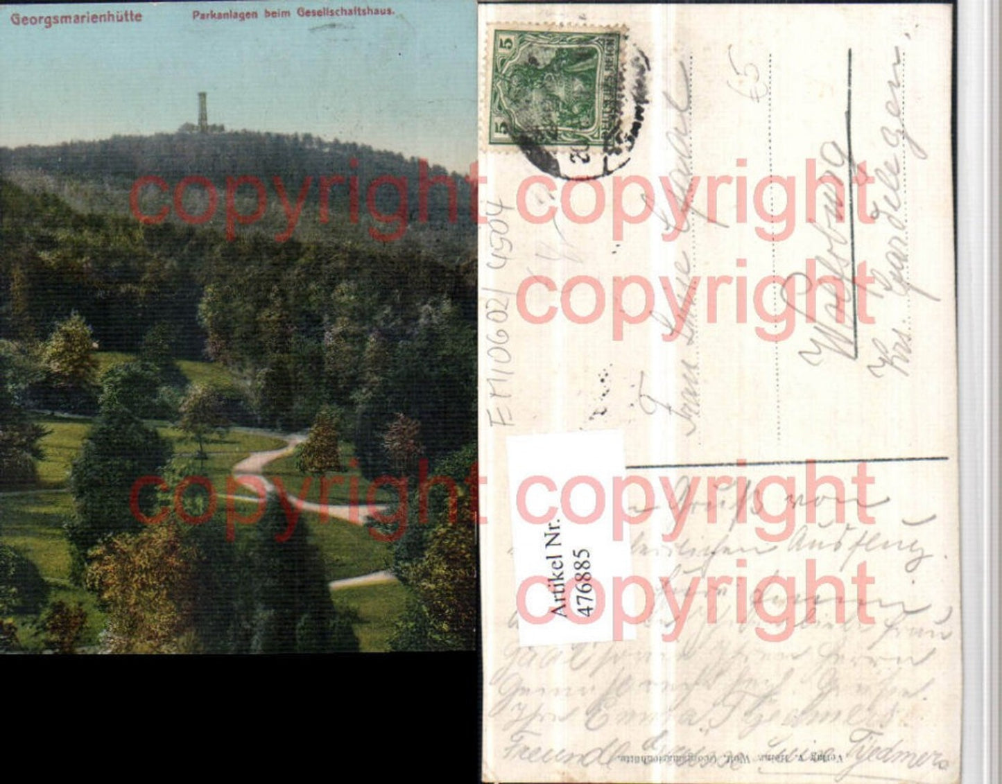 476885,Georgsmarienhütte Parkanlagen beim Gesellschaftshaus