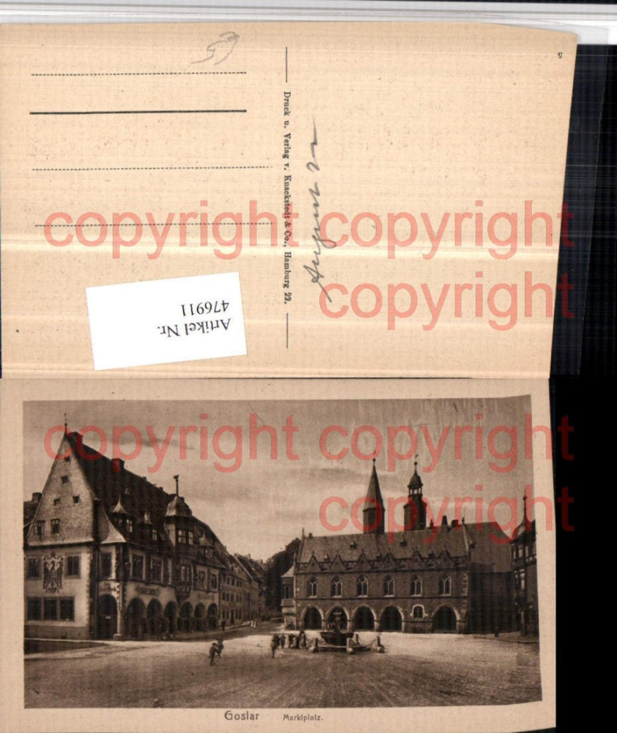 476911,Goslar am Harz Marktplatz Rathaus