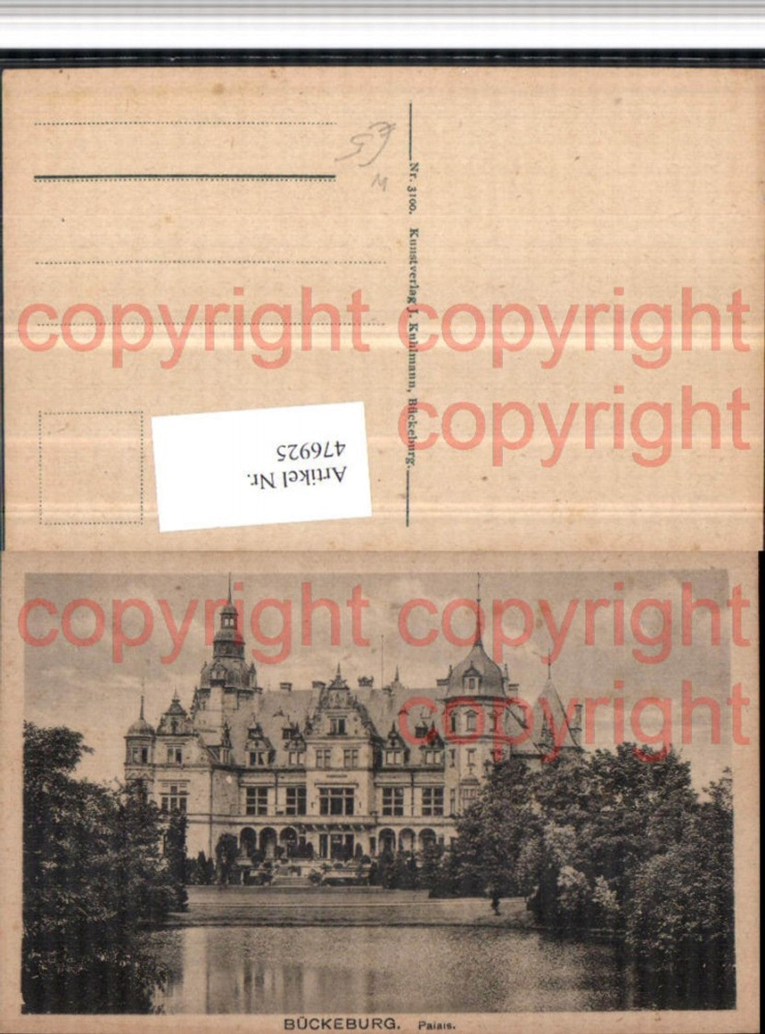 476925,Bückeburg Palais Schloss