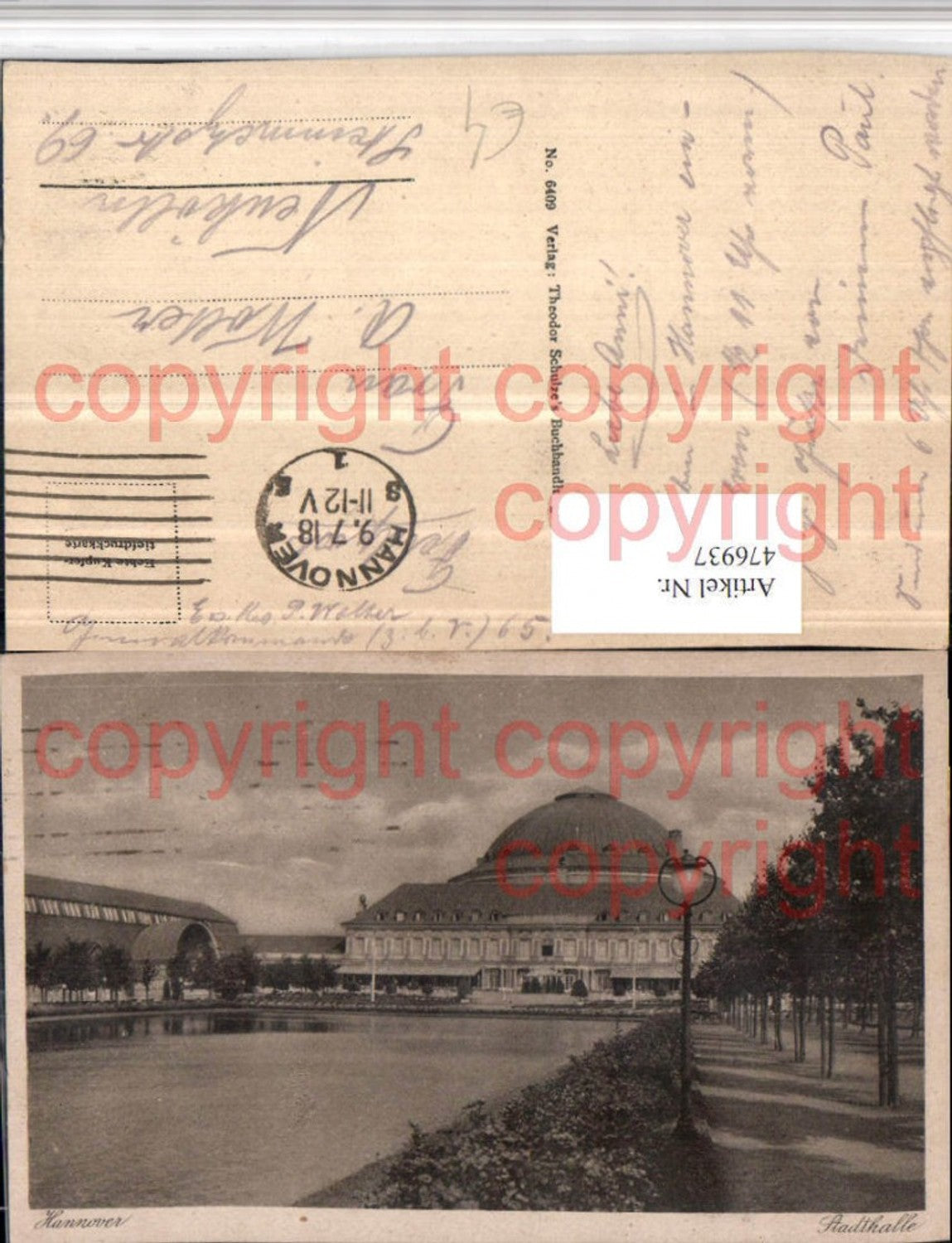 476937,Hannover Stadthalle Gebäude