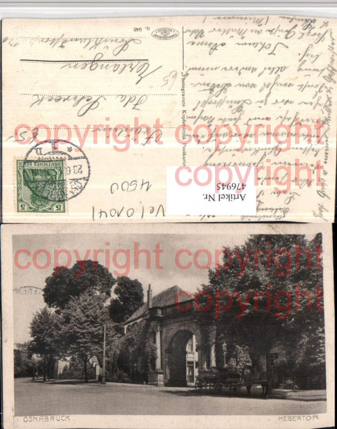 476945,Osnabrück Hegertor Tor