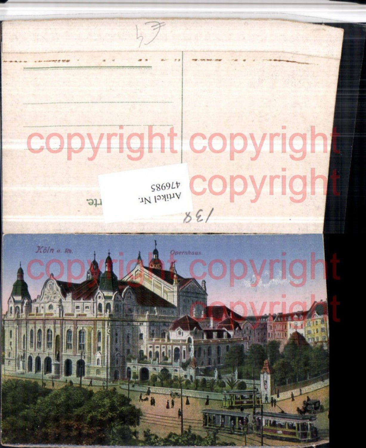 476985,Köln am Rhein Opernhaus Gebäude