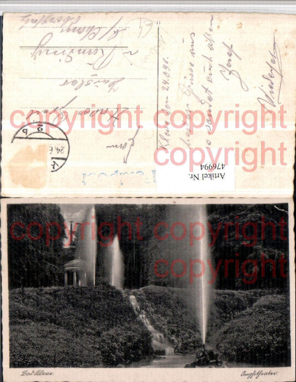 476994,Bad Kleve Amphitheater Fontänen