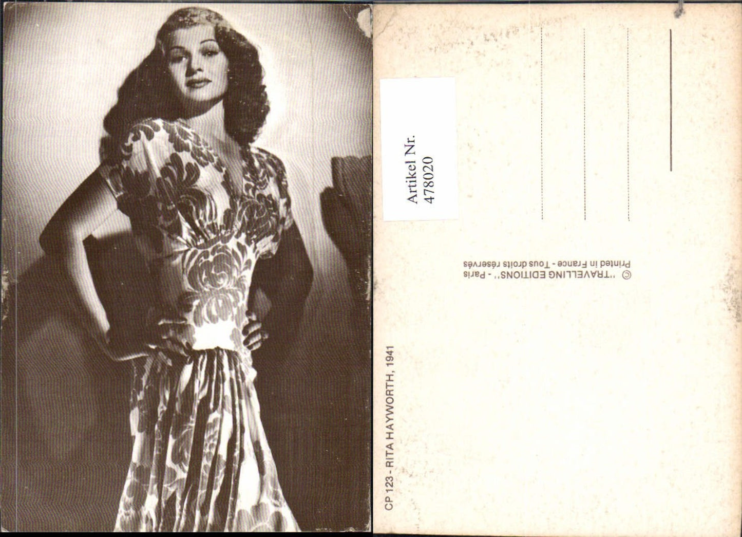 478020,Schauspielerin Rita Hayworth 1941