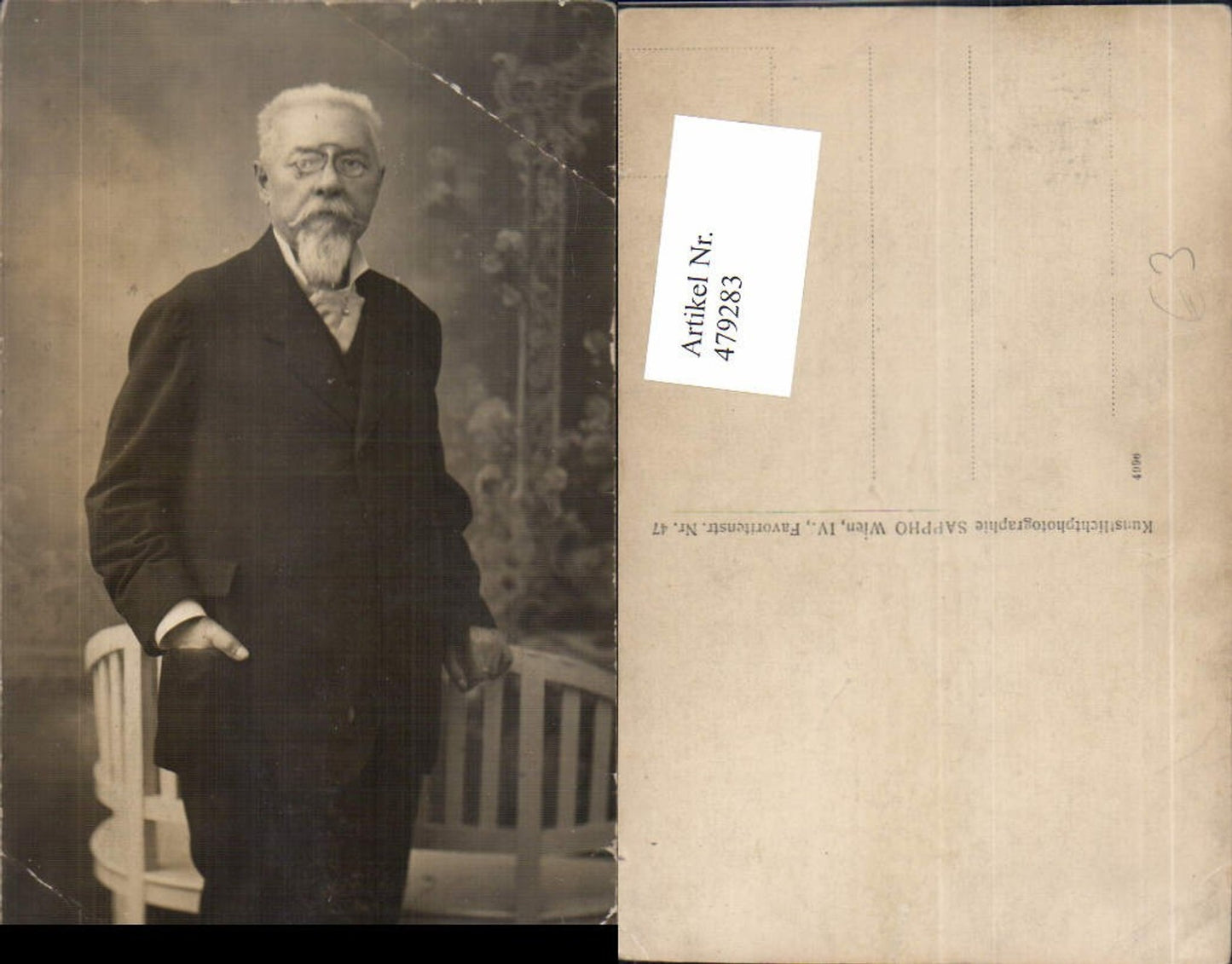 479283, Photo AK Older man glasses suit