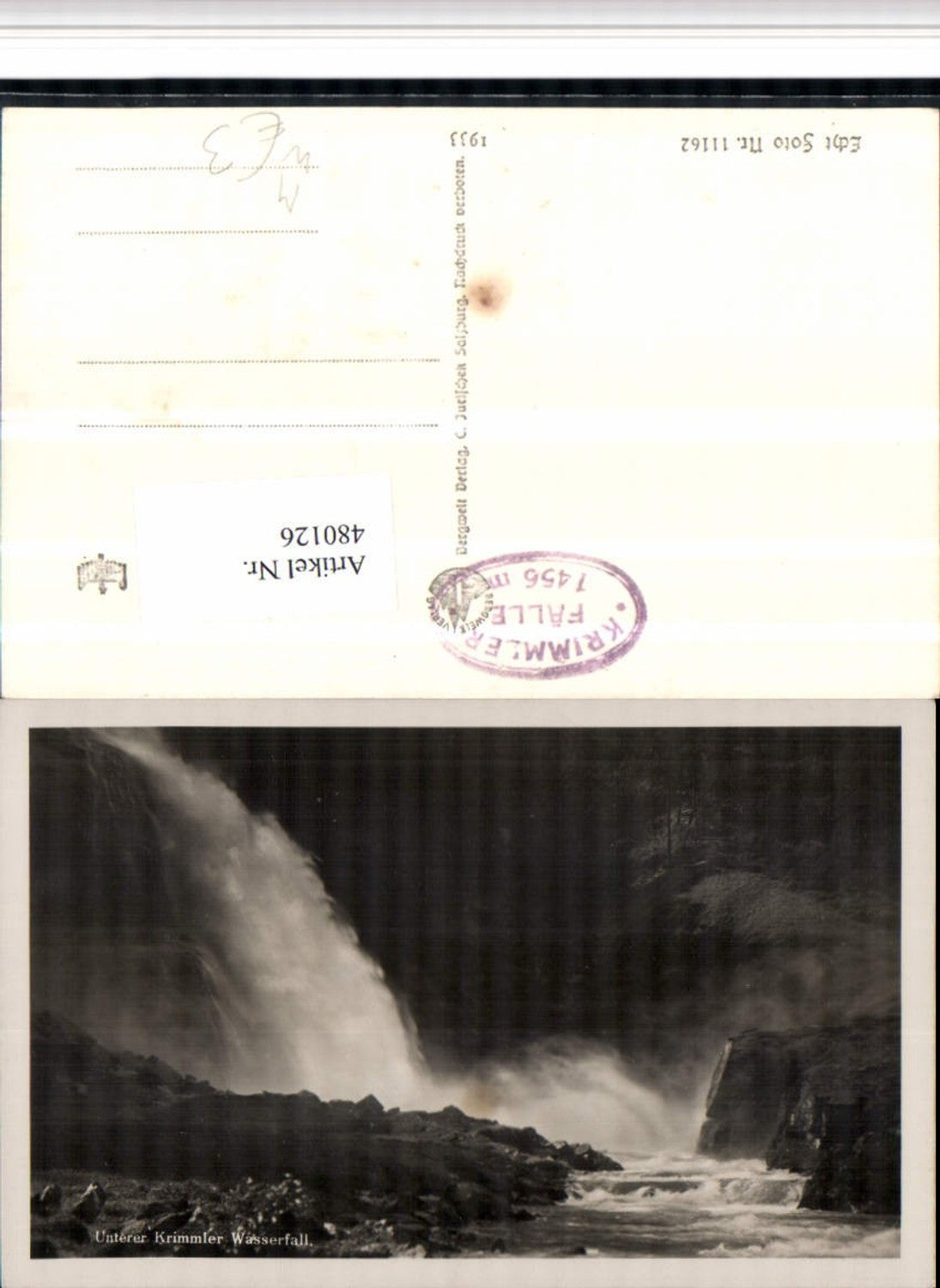 480126,Unterer Krimmler Wasserfall