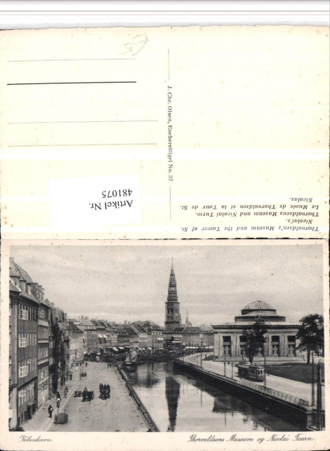 481075,Denmark Kobenhavn Copenhagen Thorvaldsens Museum and Nicolai Taarn