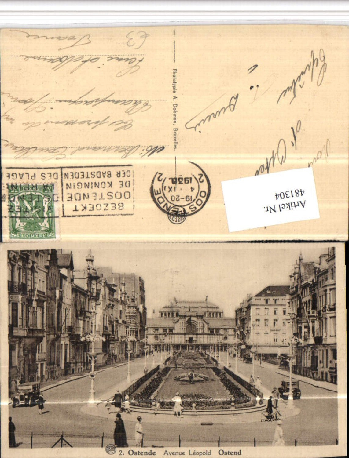 481304,Belgium Ostende Avenue Leopold Straße