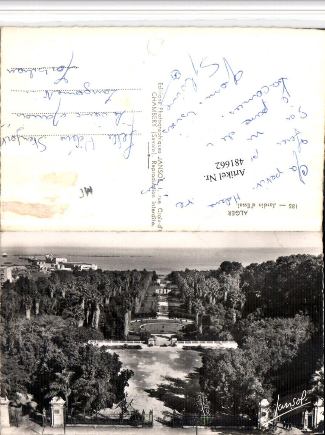 481662,Algeria Alger Algier Jardin Essai Garten