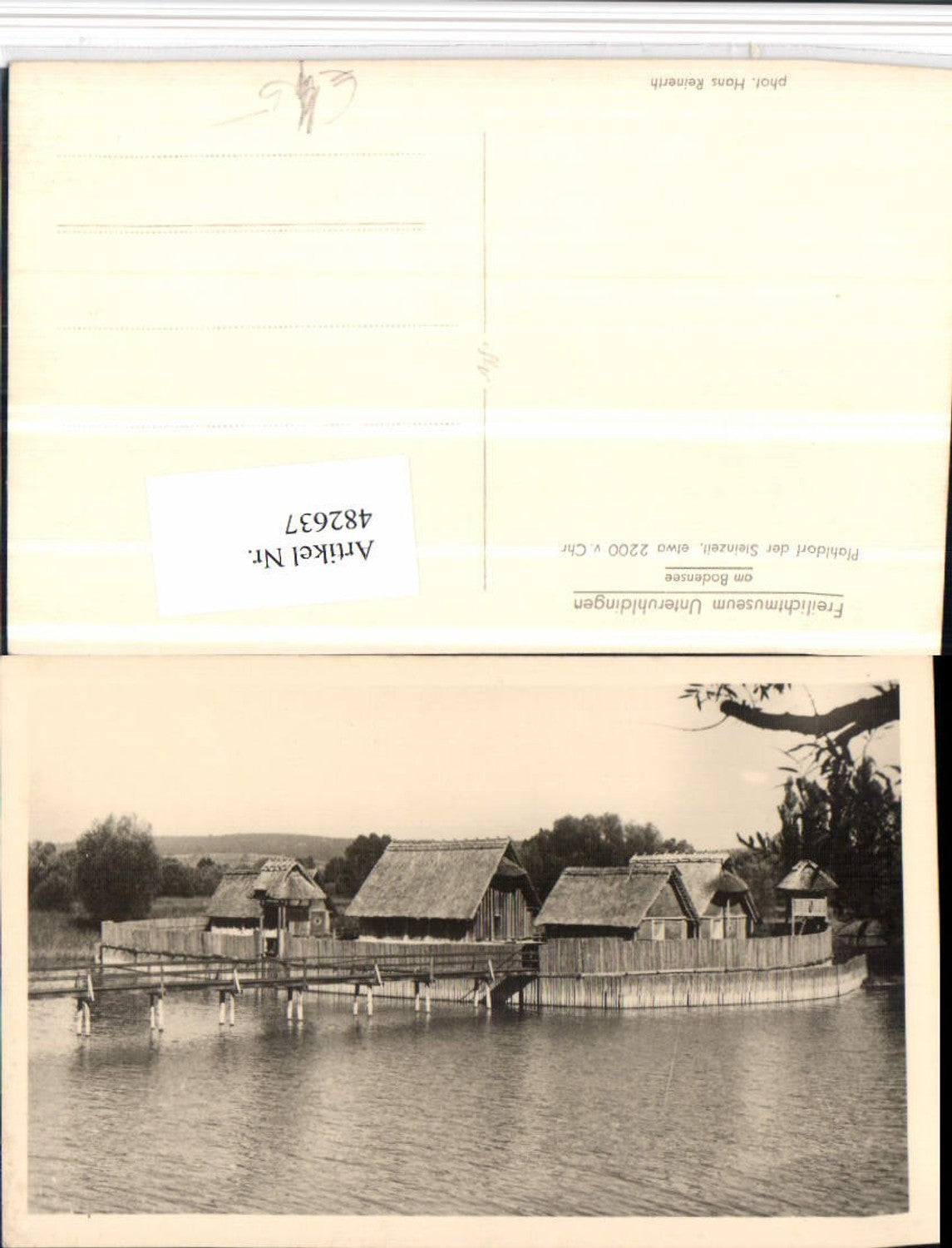 482637,Unteruhldingen am Bodensee Freilichtmuseum Pfahldorf