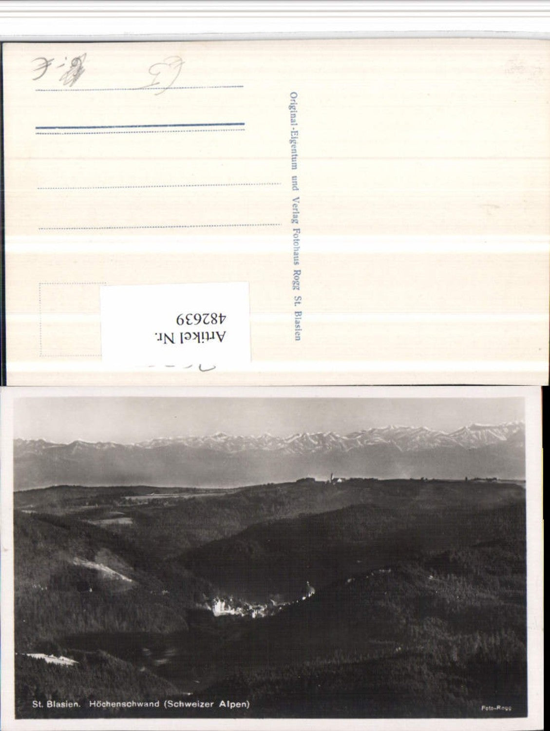 482639,St. Blasien Höchenschwand Bergkulisse