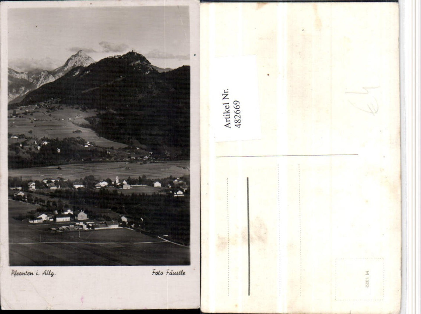 482669,Pfronten im Allgäu Totale Bergkulisse