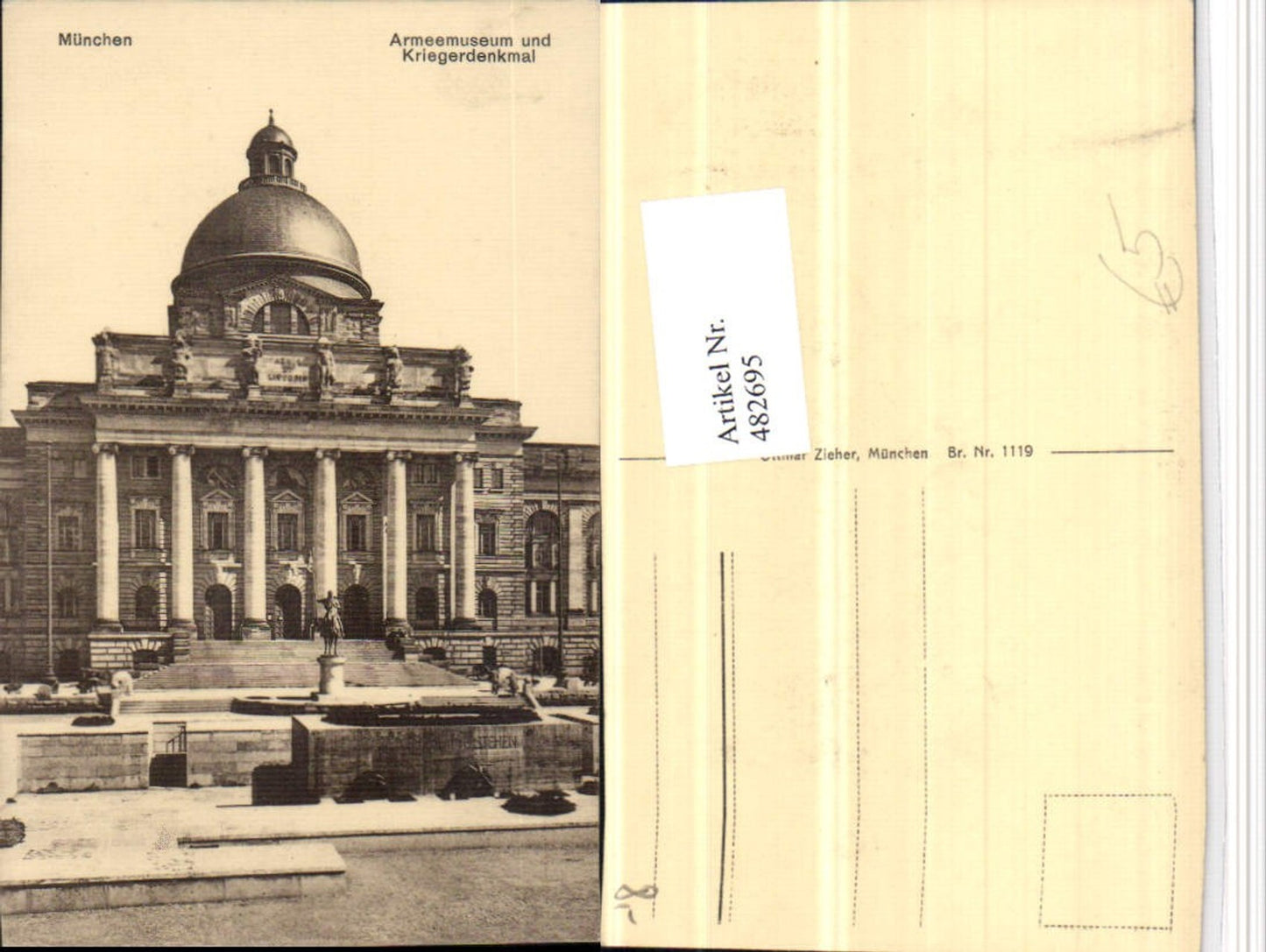 482695, Munich Army Museum and War Memorial