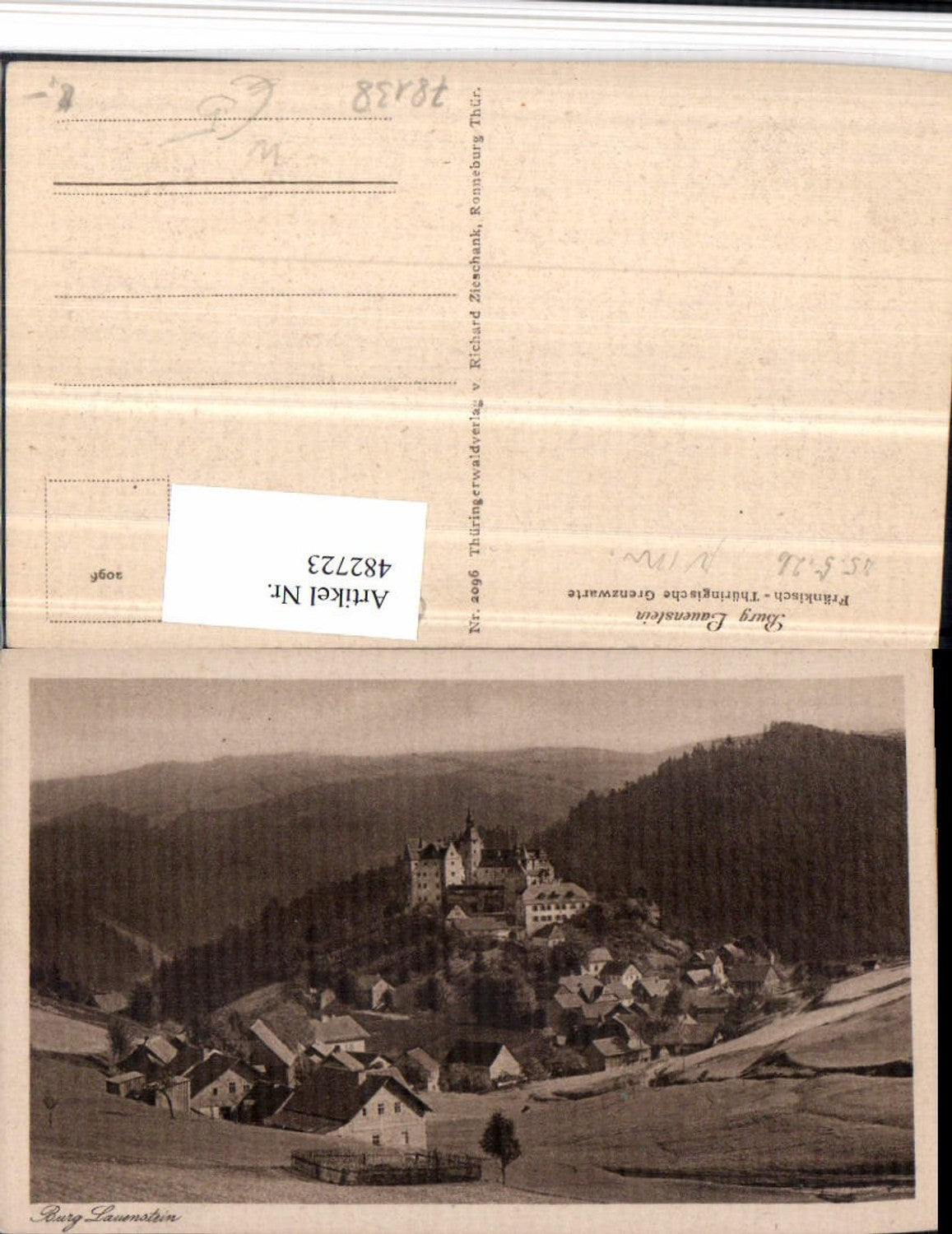 482723,Burg Lauenstein b. Ludwigsstadt