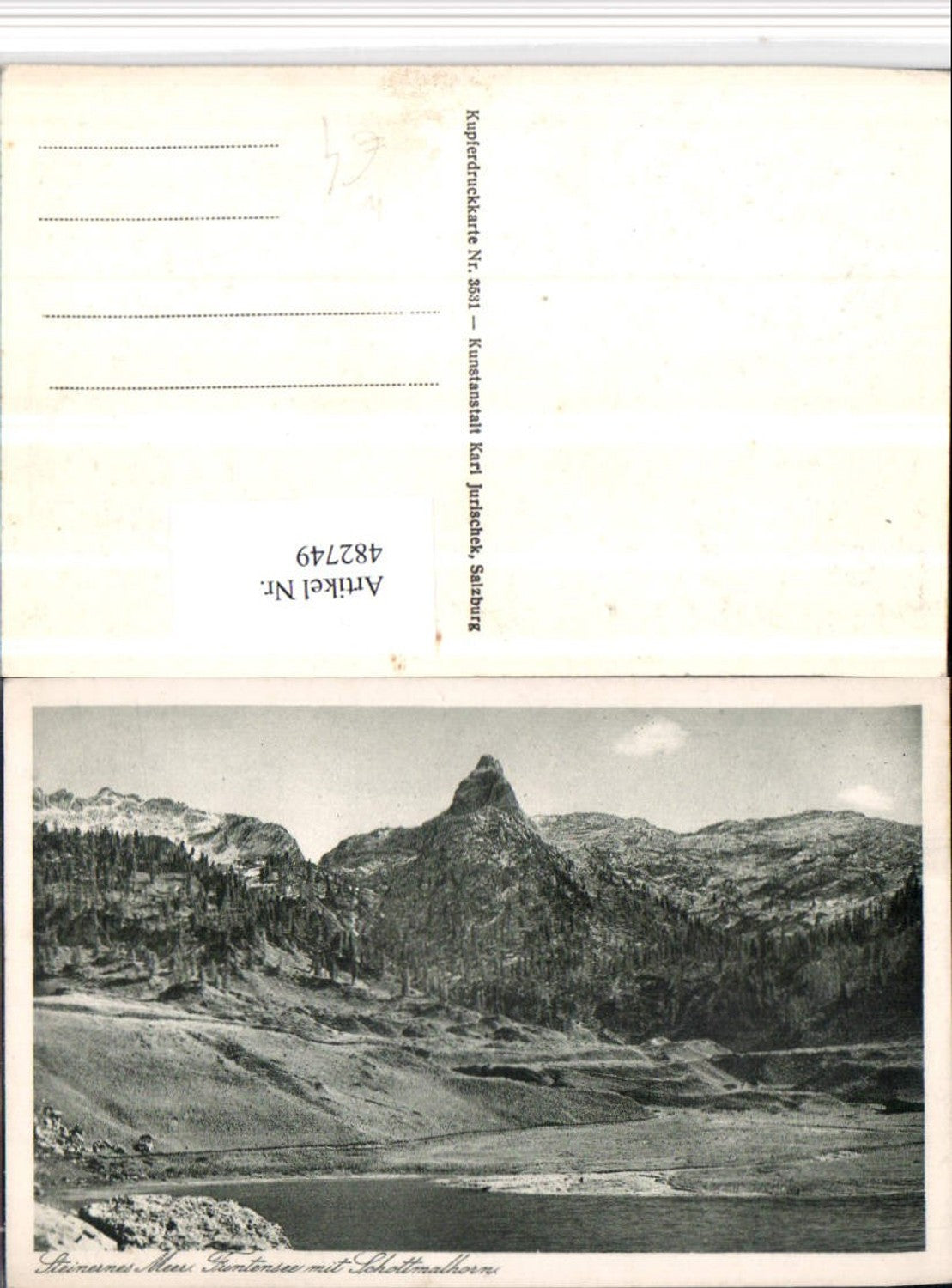 482749,Funtensee See b. Schönau m. Schottmalhorn Bergkulisse