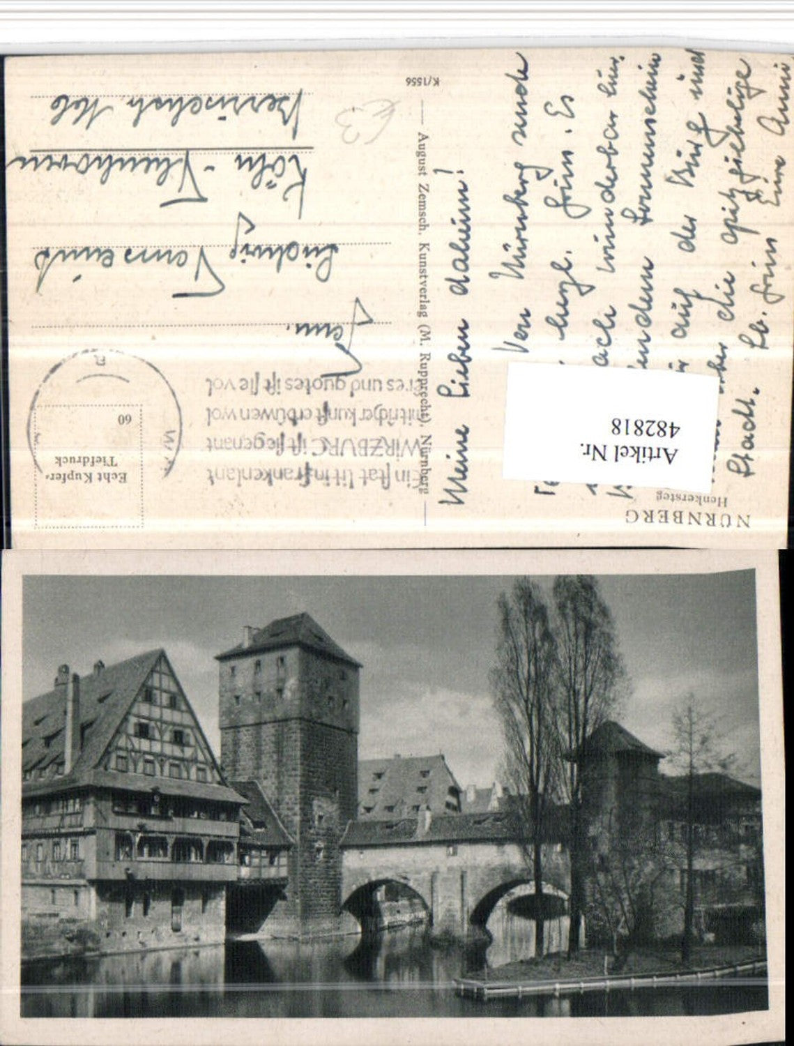 482818,Nürnberg Henkersteg Brücke Turm