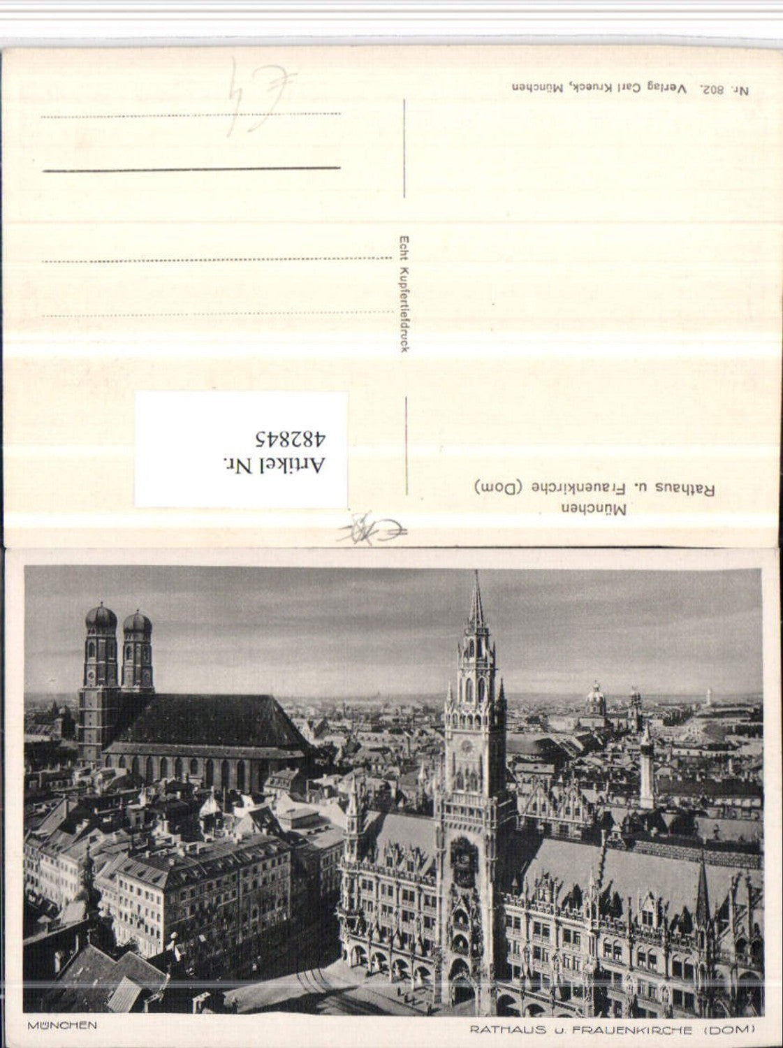 482845, Munich Town Hall and Frauenkirche Church