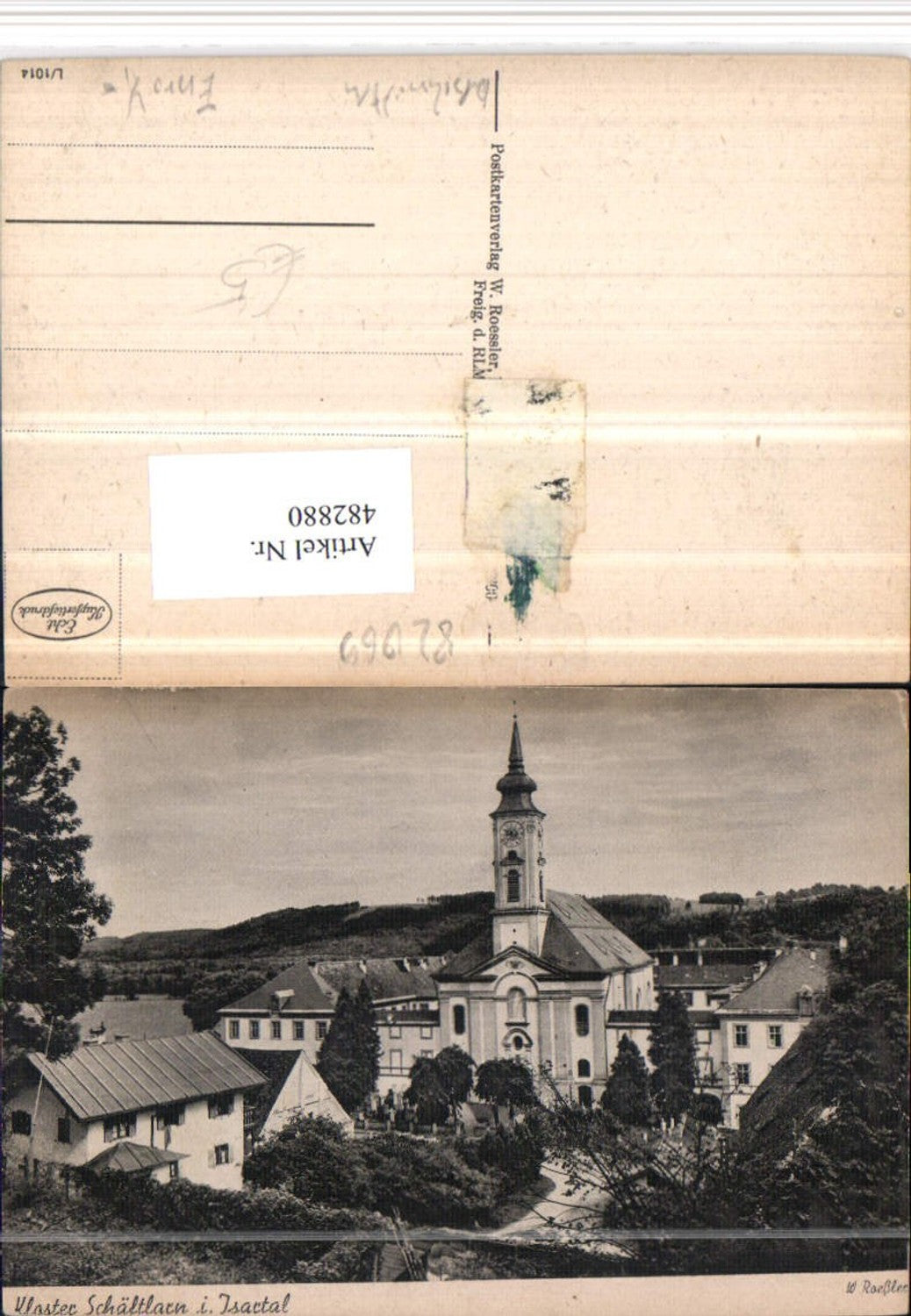 482880, Schäftlarn Monastery in the Isar Valley Church
