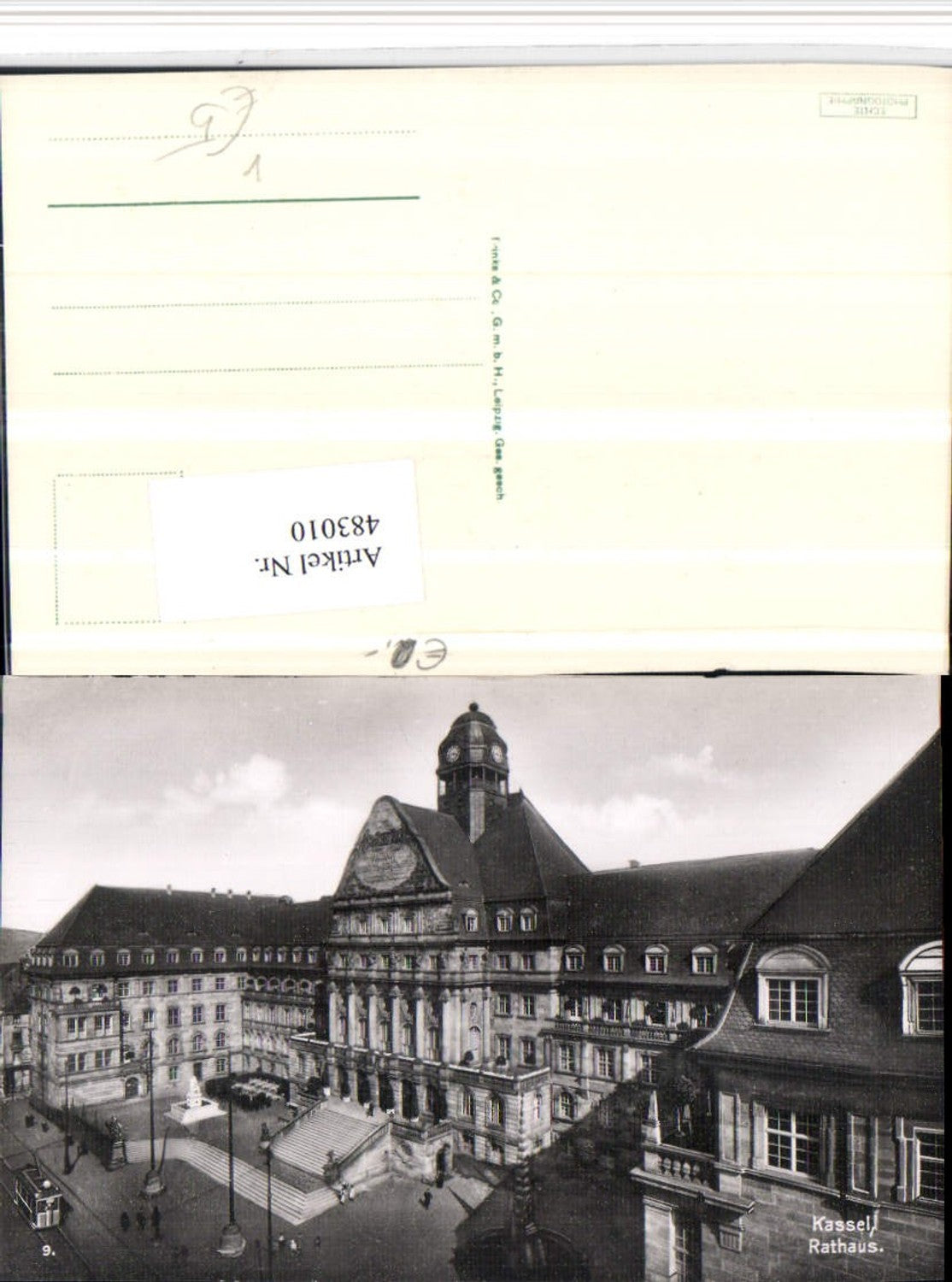 483010,Kassel Rathaus Gebäude pub Trinks & Co 9