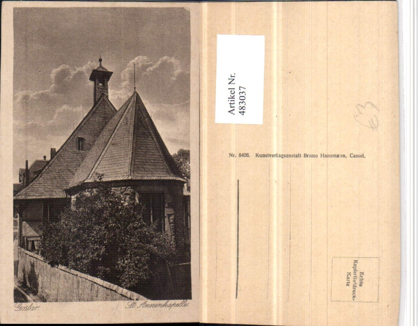 483037,Goslar St. Annenkapelle Kapelle
