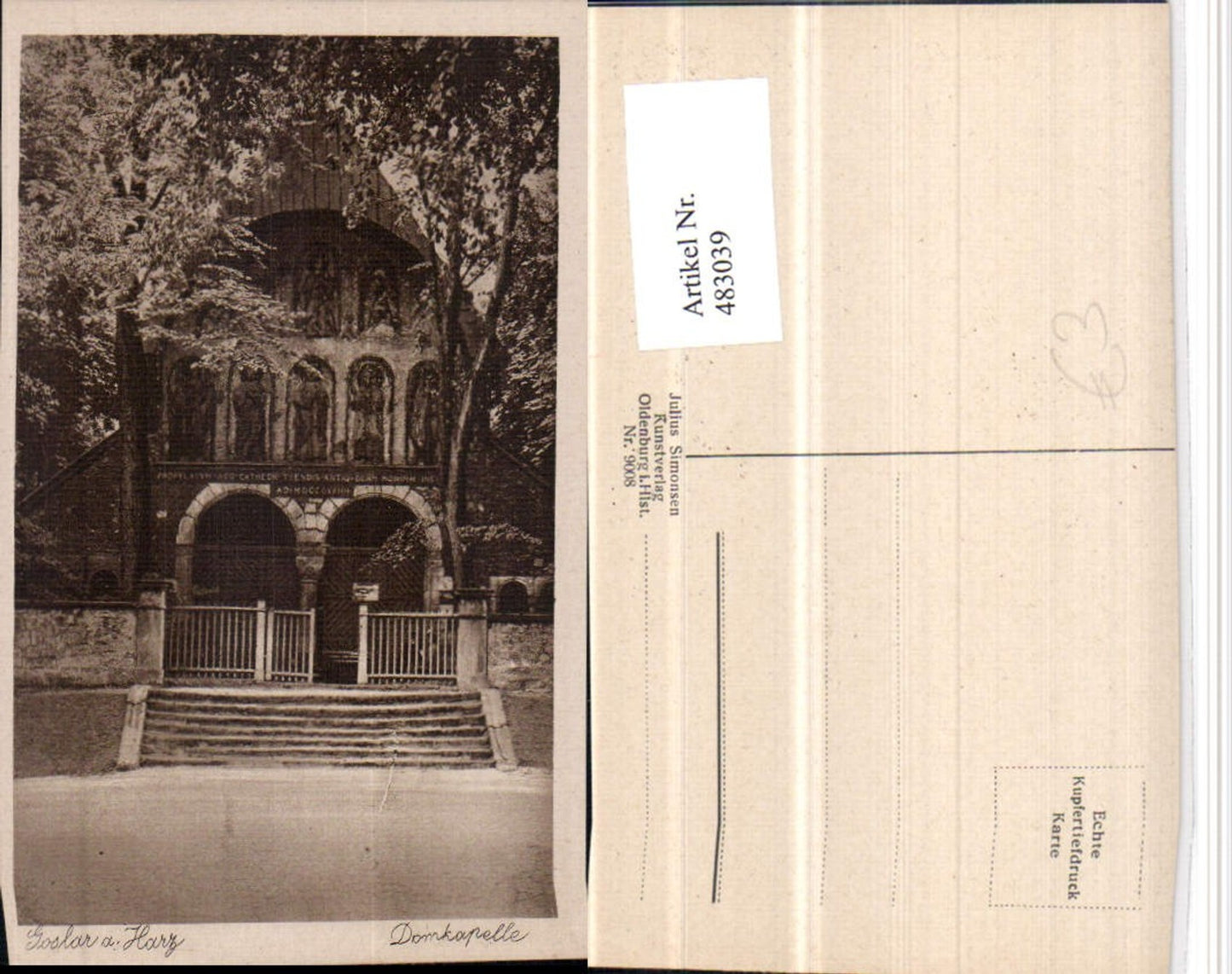 483039,Goslar am Harz Domkapelle Kapelle